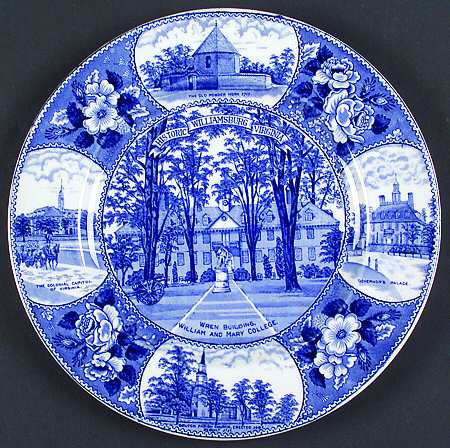 Williamsburg Virginia Blue by Jonroth Studios