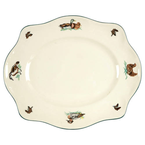 Brookshire ("England 1883" Stamp) 13" Oval Serving Platter