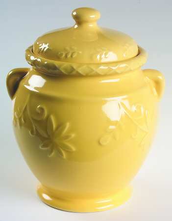 Bella Red Large Canister & Lid