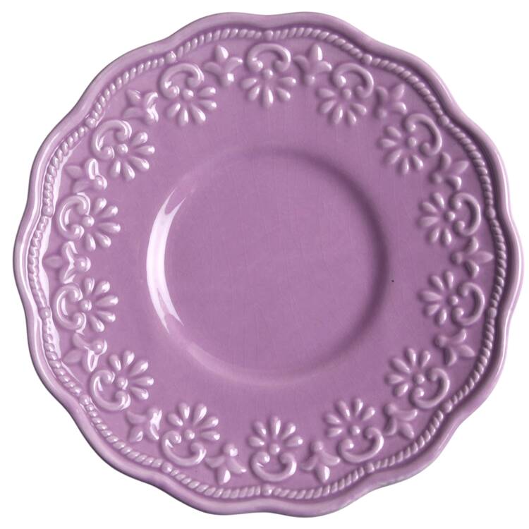 Lace Lilac Saucer
