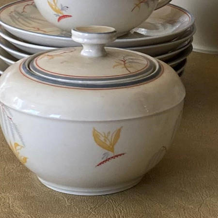JOH358 Sugar Bowl & Lid