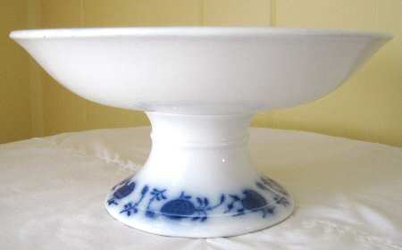 Holland (Smooth) Round Compote (Height X Width)