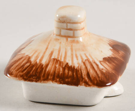 JAP722 (Square Cottage Shaped) Lid for Mini Teapot