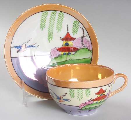 JAP724 Flat Cup & Saucer Set