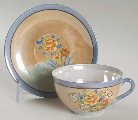 JAP725 Flat Cup & Saucer Set