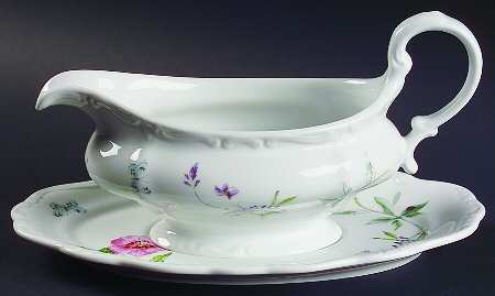 Secret Meadow Gravy Boat & Underplate