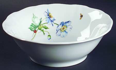 Secret Meadow 8" Round Vegetable Bowl