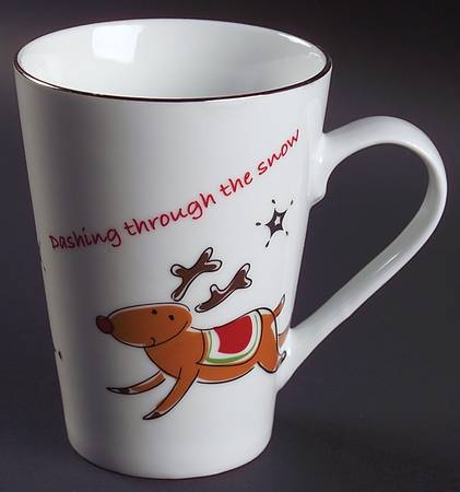 Modern Snowman Mug