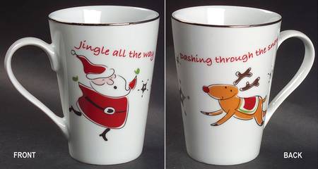 Modern Snowman Mug