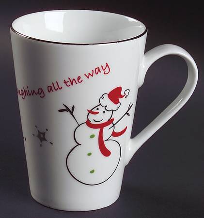 Modern Snowman Mug