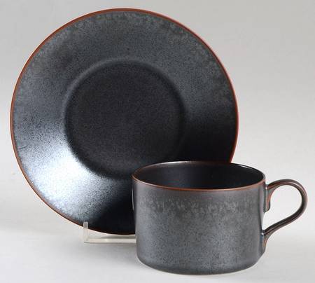 Bora Bora Flat Cup & Saucer Set