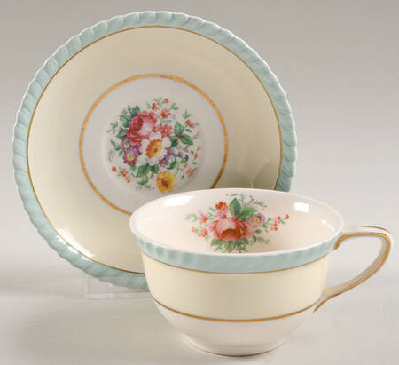 JB18B Flat Cup & Saucer Set