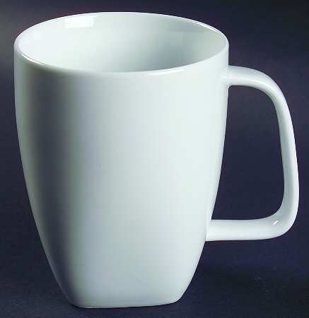 Basic White Square Mug