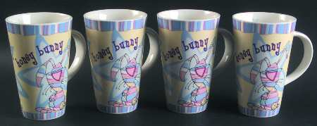 Girls Born To Shop Mug Motif 11 - Set of 4