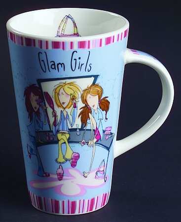 Girls Born To Shop Mug