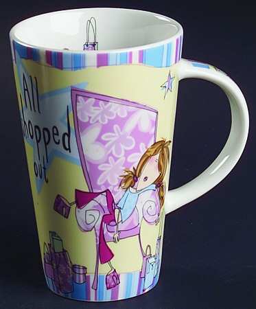 Girls Born To Shop Mug
