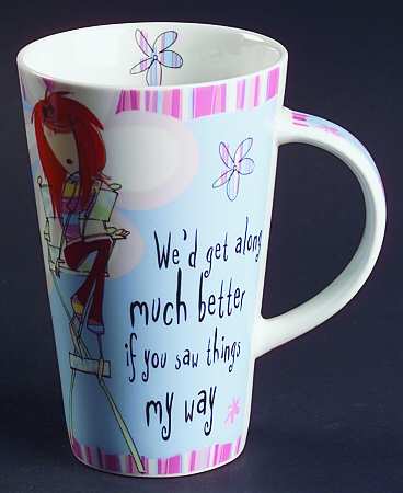 Girls Born To Shop Mug
