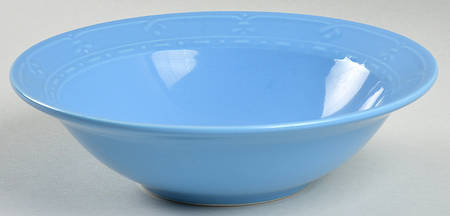 Firenza Country Blue Rim Soup Bowl