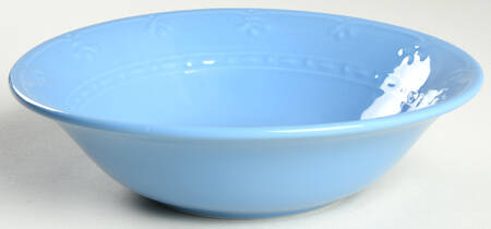 Firenza Country Blue 9" Round Vegetable Bowl