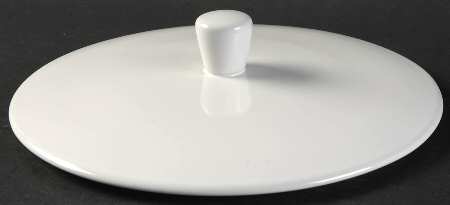 Arctic Frost Ceramic Lid for 2 Quart Square Casserole