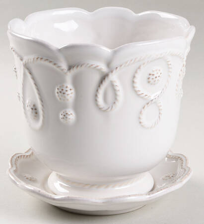 Jardins du Monde 5" Flower Pot & Underplate