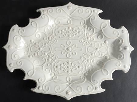 Jardins du Monde 16" Oval Serving Platter