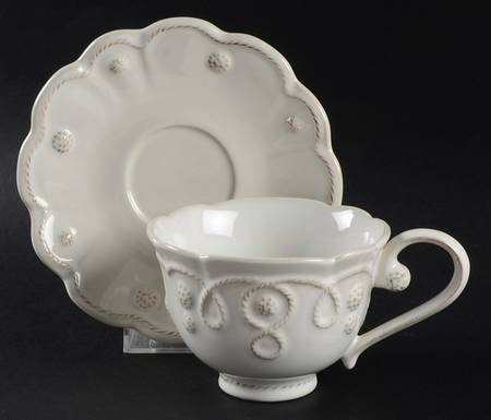 Jardins du Monde Footed Cup & Saucer Set