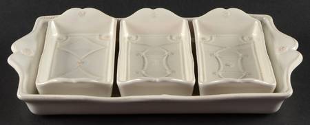 Jardins du Monde (4 Pc) Hors d'Oeuvres Set
