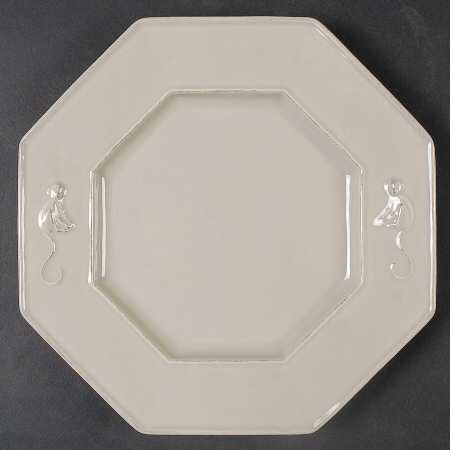 Petit Singe Portobello Brown Dessert Luncheon Plate