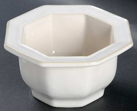Octavia Whitewash (Portobello Trim) Ramekin