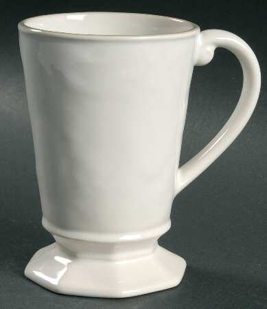 Octavia Whitewash (Cucumber Trim) Mug