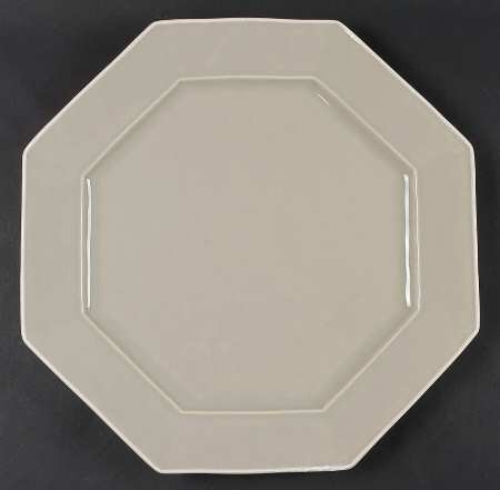 Octavia Cucumber (White Trim) Service Plate (Charger)