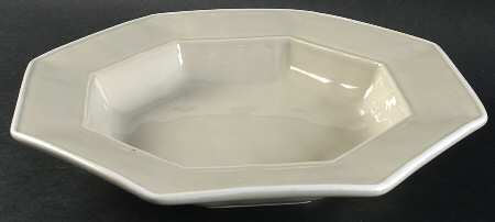Octavia Cucumber (White Trim) 10" Individual Pasta Bowl