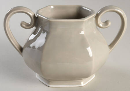 Octavia Portobello (White Trim) Sugar Bowl No Lid