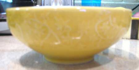 Nagar Yellow Coupe Cereal Bowl