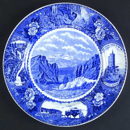 Souvenir of Pikes Peak Region Colorado by Jonroth Studios