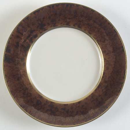 Tortoise (Gold Trim) Salad/Dessert Plate