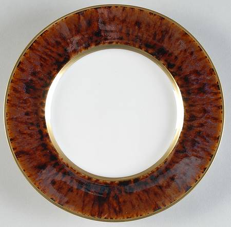 Tortoise (Gold Trim) Bread & Butter Plate