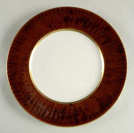 Tortoise (Gold Trim) Service Plate (Charger)