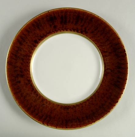 Tortoise (Gold Trim) Large Dinner Plate