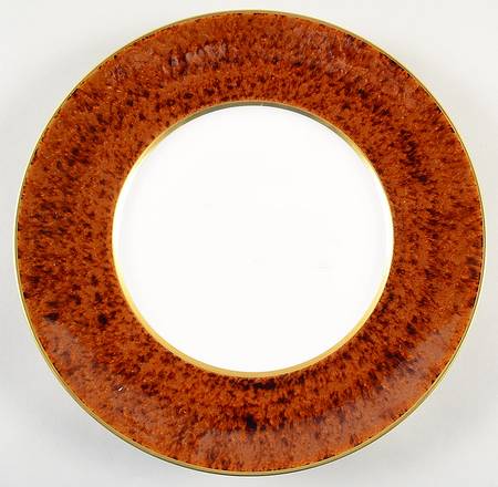 Tortoise (Gold Trim) Service Plate (Charger)