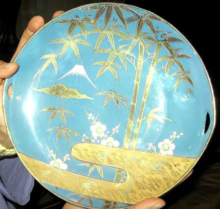 JAP791 Handled Cake Plate