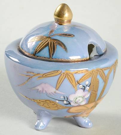 JAP791 Mustard Jar & Lid