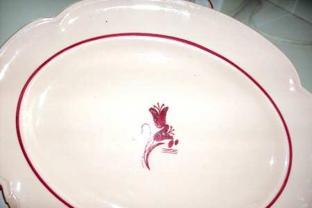 JB1013 12" Oval Serving Platter