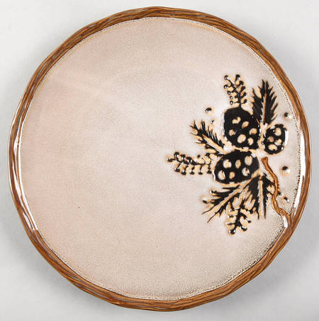 Alpine Ivory Salad Plate
