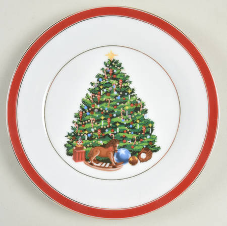 Tree Salad Plate