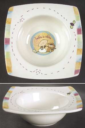 Baby Born To Shop Square Cereal Bowl