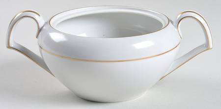 Garden Rose Sugar Bowl No Lid