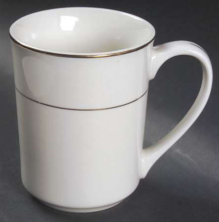 Double Gold Band Mug