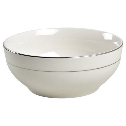 Double Platinum Band Soup/Cereal Bowl